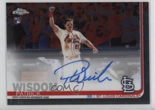 2019 Topps Chrome Rookie Auto Patrick Wisdom #RA-PW Auto qw7