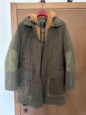Fay Parka Double Coat Olive And Orange