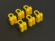 LEGO 3838 Sauerstofftank Taucherflasche Atemapparat Minifig Zubehör 6 Stück gelb