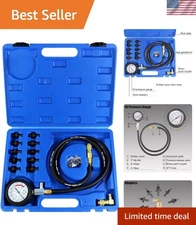 Ultimate Engine Oil Pressure  Tool - 10 Adapters Included for Versatile Use