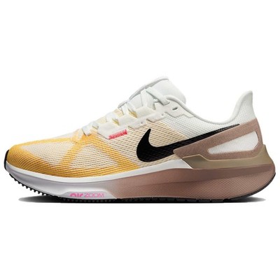 Nike Air Zoom Structure 25 Mink Brown Varsity Maize W - DJ7884-110