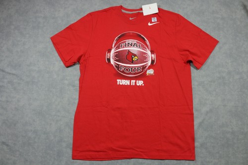 Louisville Cardinals Shirt Mens XL Red Nike NCAA Final Four 2013 Basketball Tee