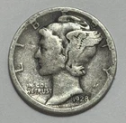 1928 S Mercury Dime 10¢ (90% Silver)