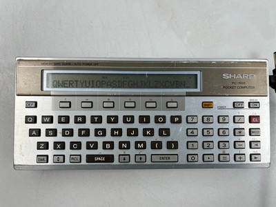 VTG SHARP PC-1500 Pocket Computer /Calculator Sharp CE-155 Memory Module 8K RAM