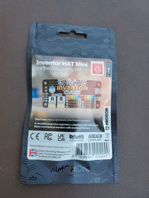 Inventor Hat Mini for the Raspberry PI PIM672 Pimoroni