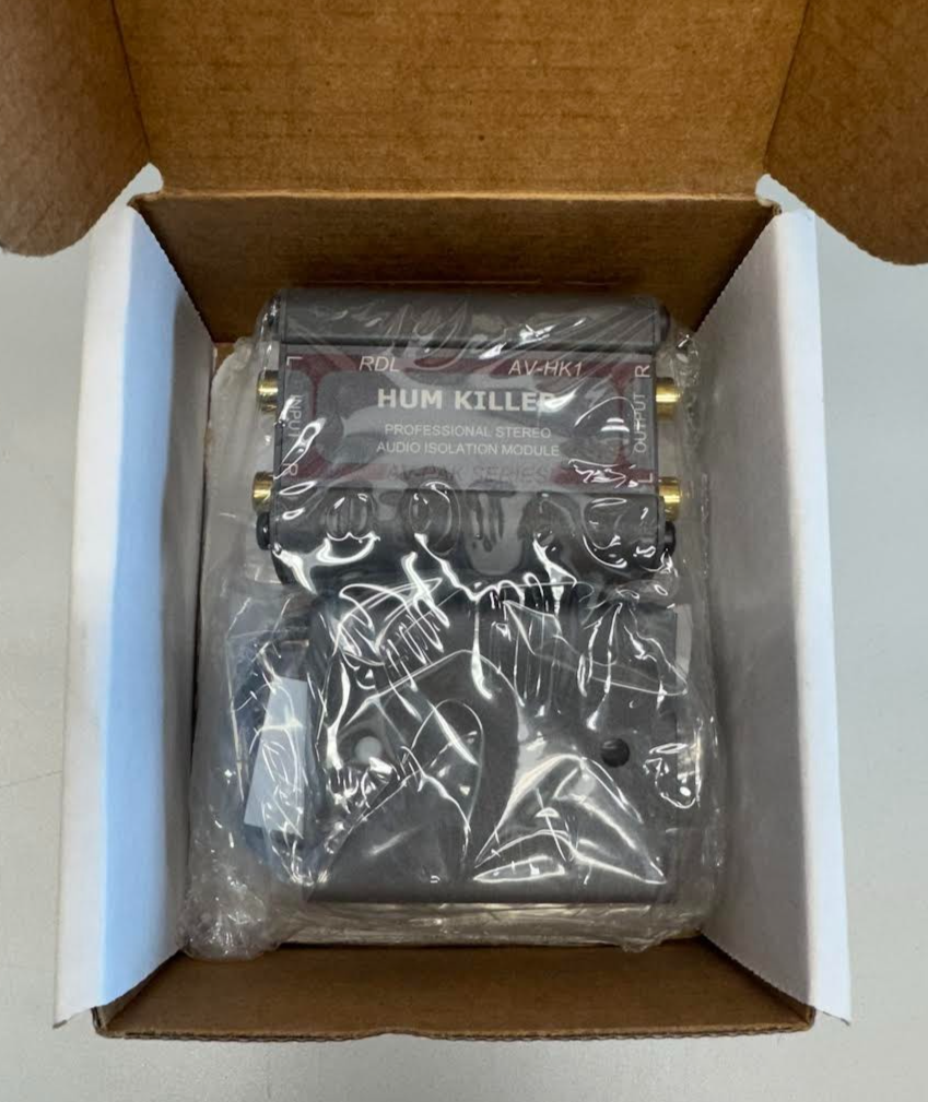 RDL AV-HK1 Hum Killer Transformer NEW OPEN BOX | eBay