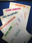 RARE LOT 5 BEATLES 12 x 14 RECORD DIVIDERS Apple LENNON McCartney HARRISON Starr