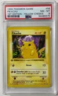 Pokemon - Base Set 1st Edit. 1999 Shadowless "PIKACHU" PSA 8 NM/MT #58/102.