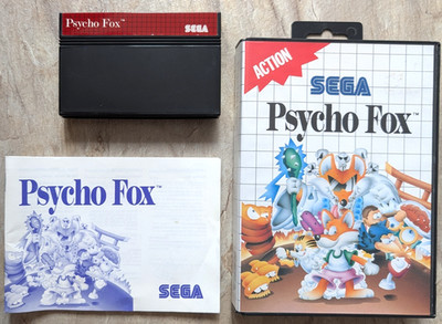 Sega Master System Spiel - Psycho Fox - MasterSystem