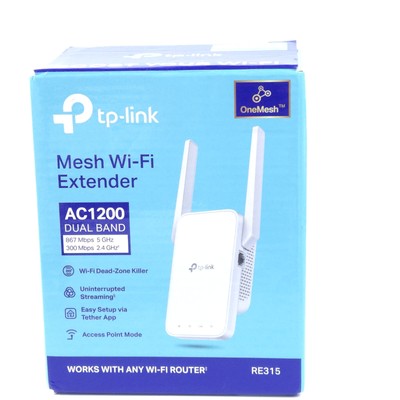 TP-Link | AC1200 WiFi Range Extender | Up to 1200Mbps | Dual Band 