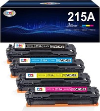  NEW 4PK W2310A Toner Cartridge w/chip HP 215A Laserjet Pro M182nw M183fw M155a