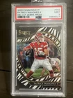 2020 Panini Select - Field Level Patrick Mahomes II #302 Zebra Prizm Die-Cut