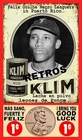 FELIX GUILBE VINTAGE STYLE ADS ONE CENT NEGRO LEAGUER IN PUERTO RICO  ART CARD