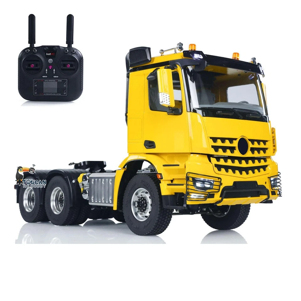 1/14 6x6 2.4G RC-Traktor-Lkw 3363 Modell-Lkw 2-Gang-Getriebe Metallchassis - Bild 2 von 4