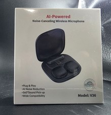 Mini Wireless Microphone for iPhone/Android/PC/Tablets, Lapel Mics