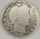 1915-D Barber Quarter 90% Silver / You Buy What You See