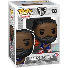 NBA Nets James Harden (City Edition 2021) Funko Pop! Figura Vinilo #133
