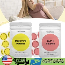  30 Patches Dopamine Patches Mental Wellness/ GLP-1 Patches Weight Management