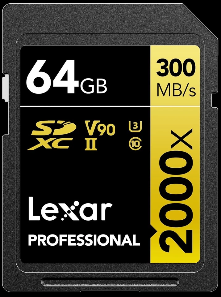 Professional 64GB SD Card - UHS-II, 8K, Full HD, 300MB/s - Image 3 of 4