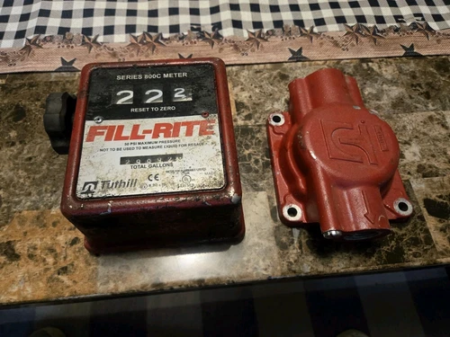 Tuthill Transfer Systems Fill-Rite 800C Series Meter Parts Untested