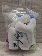 Alphabet Lore Stuffed Animal Plush Doll Alphabetic Letters Z, Y, X,W, V, U - New