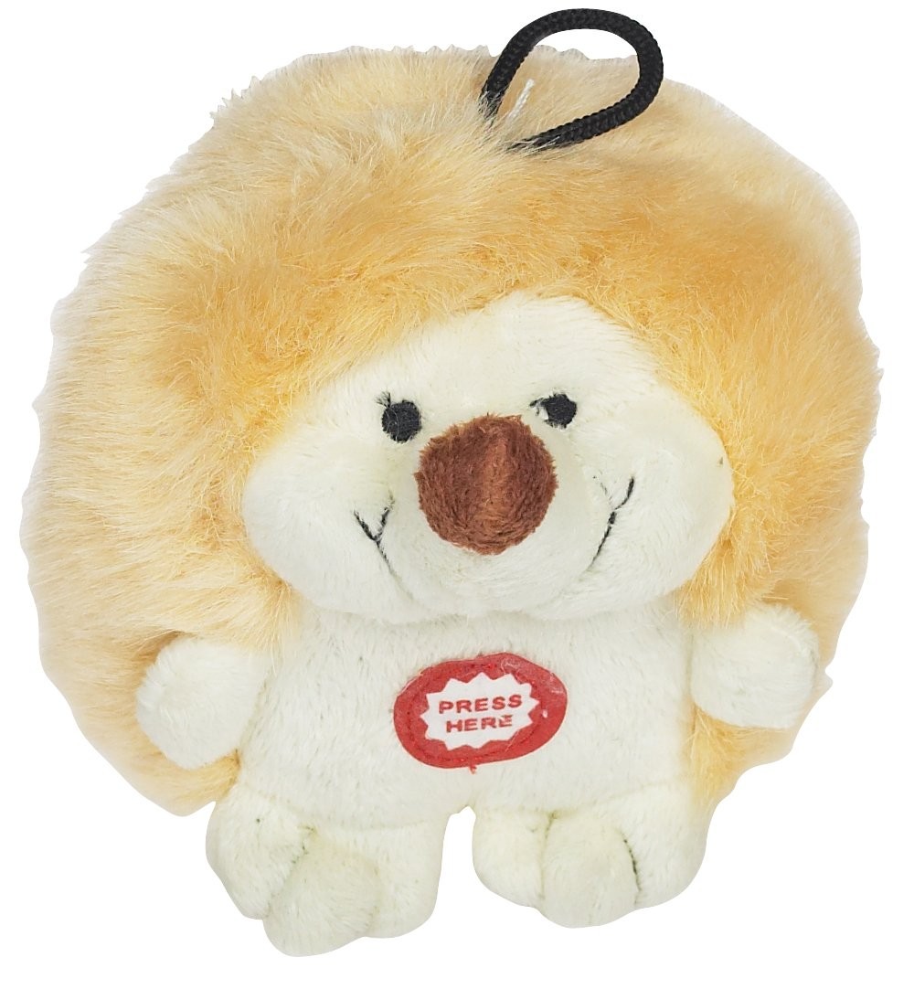 Interactive Plush Dog Toy - Chattering Hedgehog for All Bree