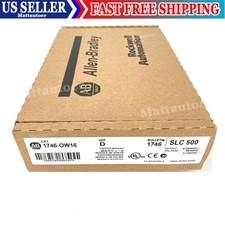New Allen Bradley 1746-OW16 SLC 500 Ser D PLC Output Module AB 1746OW16 US