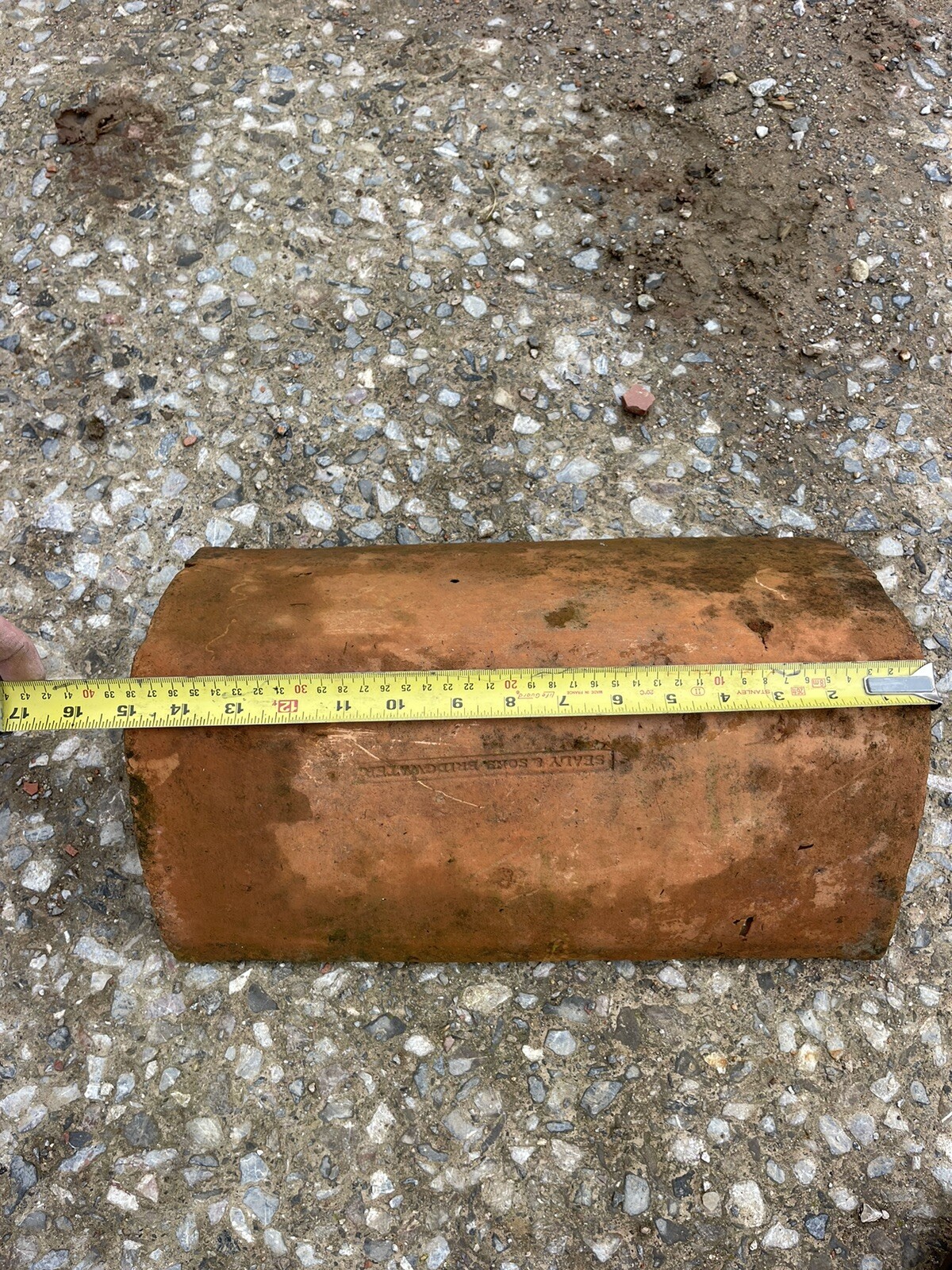 Reclaimed Clay Hog Back Ridge Tiles | eBay UK