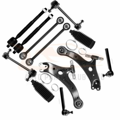 2004-2007 GMC Envoy Control Arm + Ball Joint + Sway Bar Link + Tie Rod End For 2004 2007 Gmc Envoy Pwkfsxoyy6