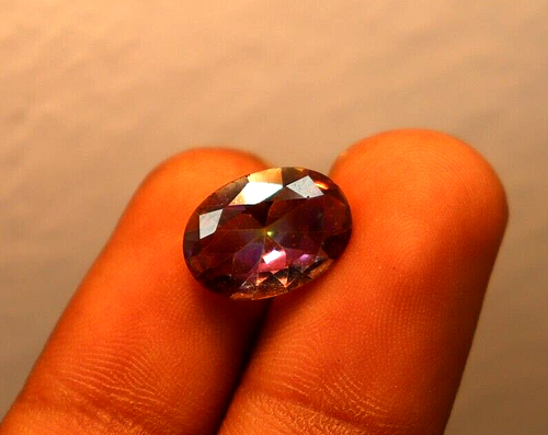 Erdabbau natürlicher Alexandrit Edelstein 3,75 kt Ovalschliff lose Alexandrit Ring - Bild 8 von 11