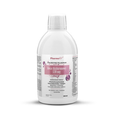 NAHRUNGSERGÄNZUNGSMITTEL HYALURONSÄURE FLÜSSIG, GLUTENFREI 500 ml - PHARMOVIT