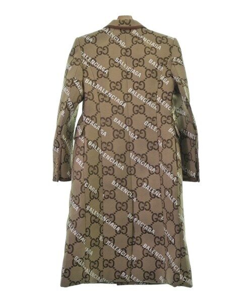 GUCCI Coat (Other) BeigexBrownxWhite(Total pattern GUCCI Coat (Other) BeigexBrownxWhite(Total pattern