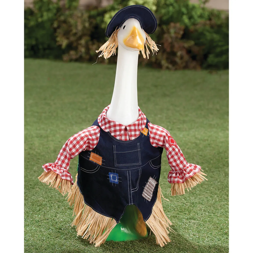 Vogelscheuche Outfit Kostüm für 23"H Gans Gone Viral Veranda Outdoor Garten Deko - Bild 1 von 7