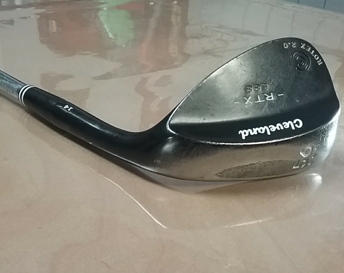 Cleveland 588 RTX Black Pearl 56* 14 True Temper Dynamic Gold