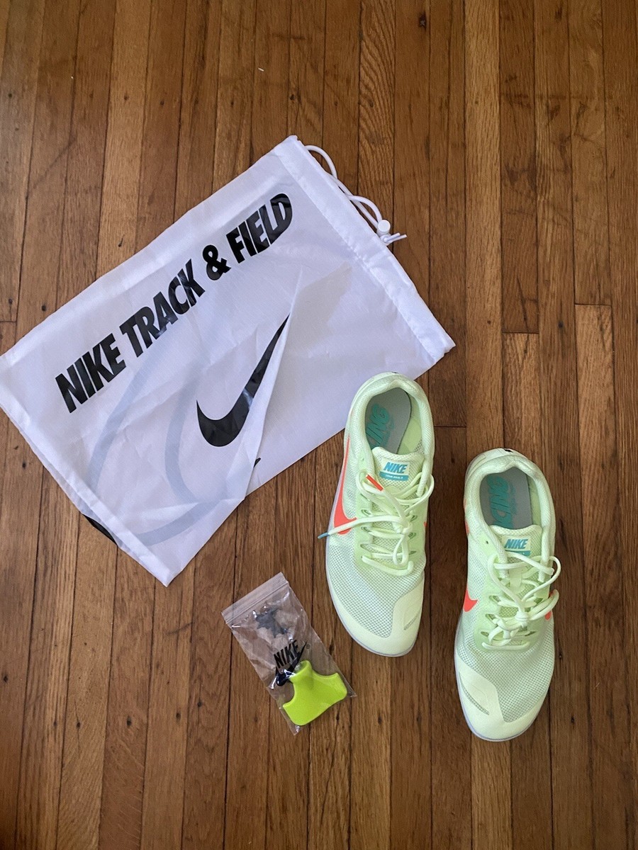Nike Zoom Rival D Track Spikes Barely Volt Green 907566-700  display picture 1