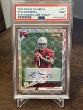 2019 Donruss The Rookies Auto TR-2 Kyler Murray RC Auto /99 Cardinals MNT PSA 9