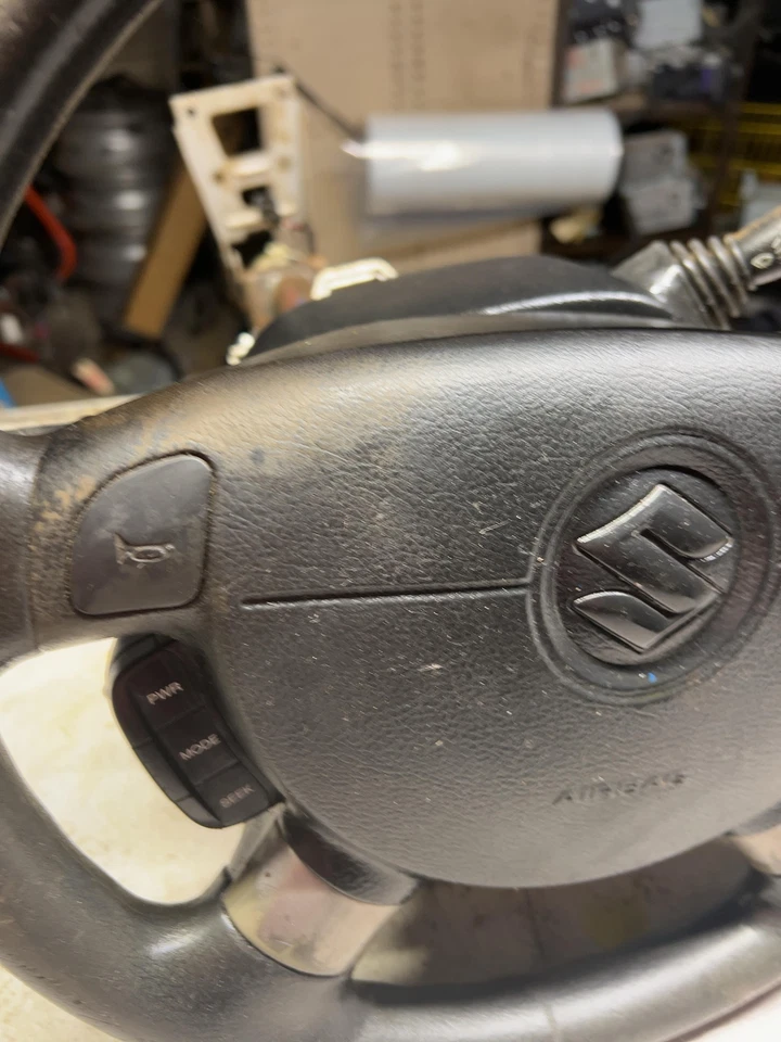 2004-2008 SUZUKI FORENZA 2005-2008 RENO Steering Column  W/Key (No Bag) - Image 3 of 4