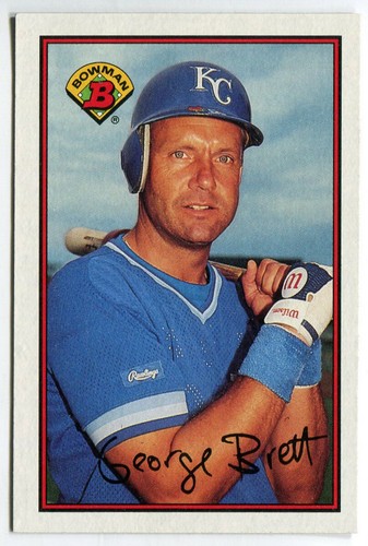 1989 Bowman #121 George Brett Kansas City Royals