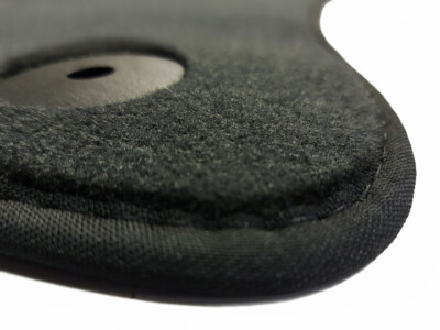 Fahrer Fußmatte für Ford S-MAX WA6 hochwertige Velours Qualität  Schwarz 