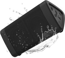 Oontz Angle 3 Bluetooth Speaker - 100 Ft Range, 24 Hrs Playtime, IPX5, Black