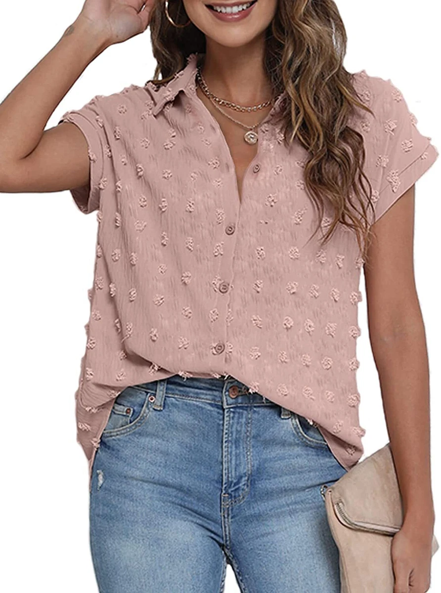 Womens casual shop work tops