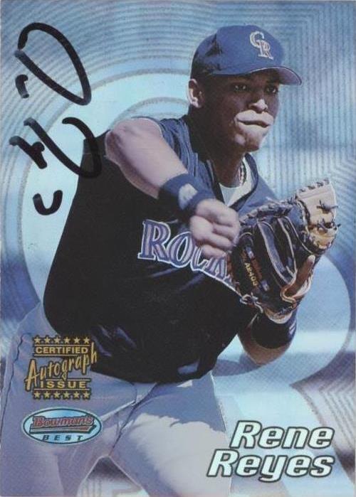 2002 Bowman's Best - Autograph Rene Reyes #116 (AU, RC) for sale online ...
