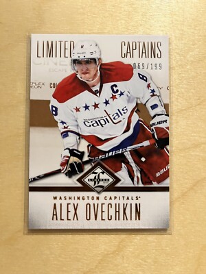 2012-13 Panini Limited Captains #179 Alexander Ovechkin 69/199 Washington Caps
