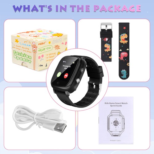4G Kinder Smartwatch Uhr Telefon GPS WiFi SOS Videoanruf Sprachchat Geschenk - Bild 31 von 40