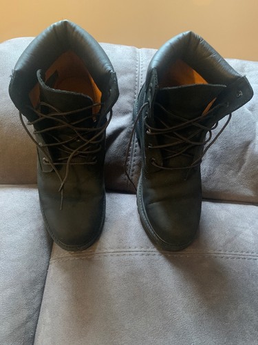 ladies black timberland boots size 6