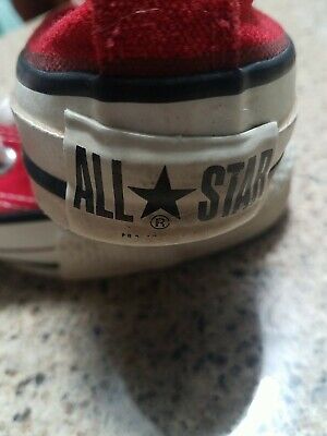 VTG Red Converse All Star High Top Sneakers Made in USA Red VTG Red Converse All Star High Top Sneakers Made in USA Red