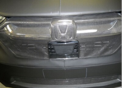 HONDA CR-V RD5 フルブラ ノーズブラ Lebra 2023-2024 Lebra Honda CR-V Hybrid Front End Mask Cover Bra | Black