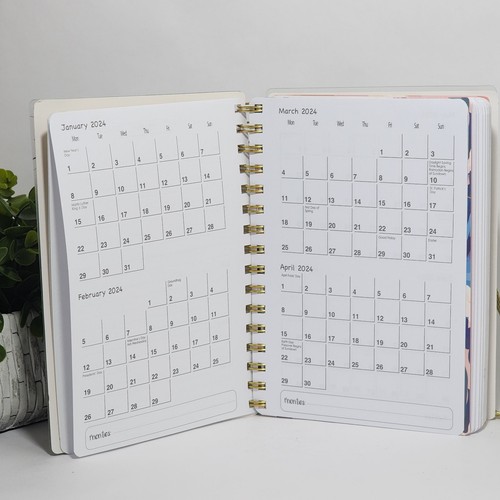 Written In the Stars 12-month Planner Agenda Journal Notebook Stickers 2024 - Picture 10 of 17