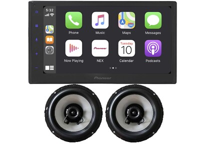 Pioneer DMH-1700NEX 6.8 Inch Digital Media Player + Hertz 6.5'' Speakers 1 Pair