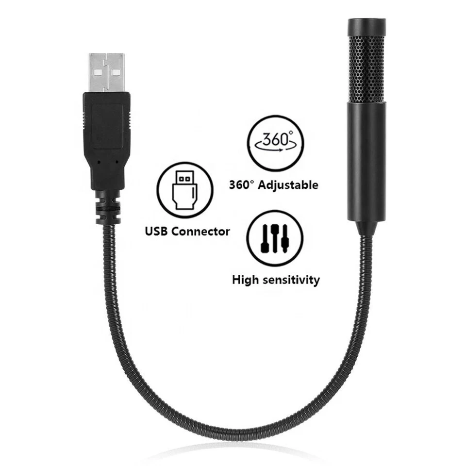 Yanmai USB Gooseneck Mini Microphone Audio Recording Computer for Meeting - Image 4 of 4